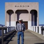 Dave at Sardis Lake Dam Dave at Sardis Lake