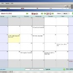 Calendar month view