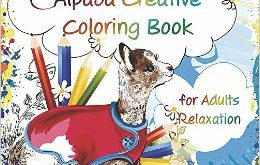 Adult Alpaca Coloring Book