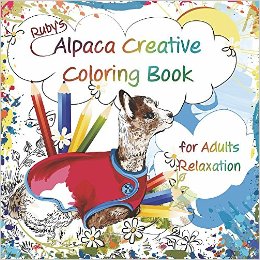 Adult Alpaca Coloring Book